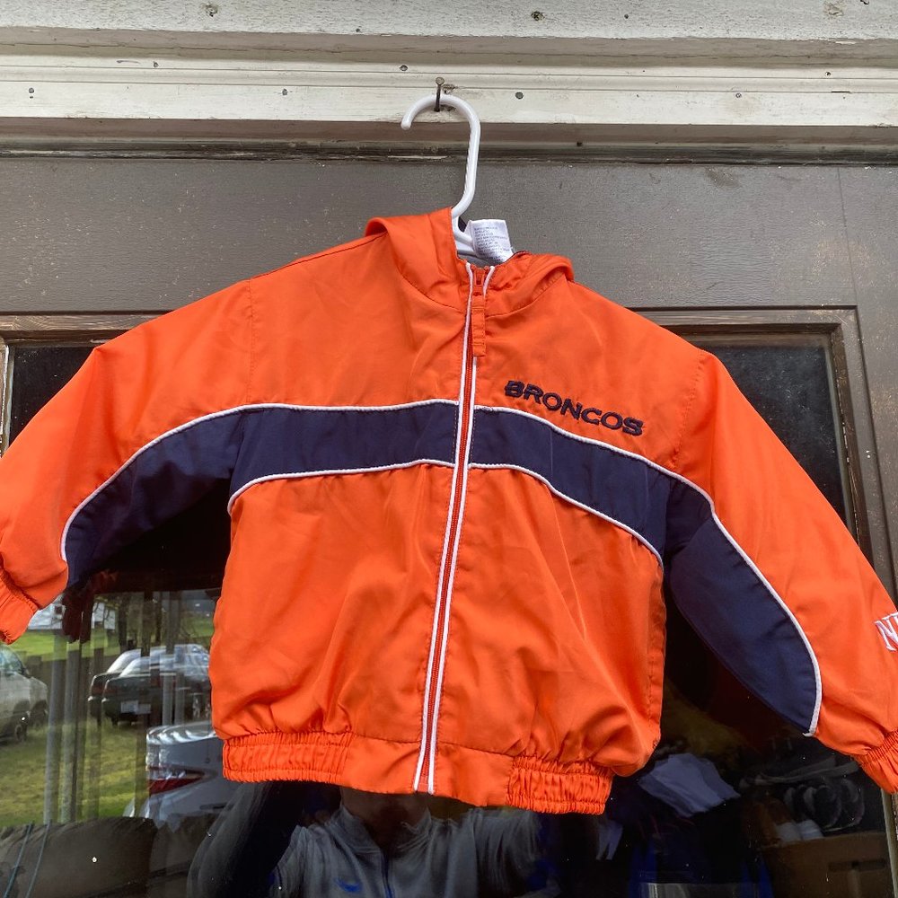 NFL Team Apparel Denver Broncos Toddler Jacket